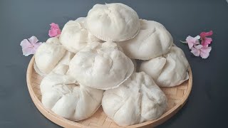 BÍ QUYẾT Làm Bánh Bao Việt Nam Trắng Xốp Vỏ Mỏng Chay/Vegetarian Breakfast Bao