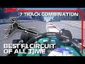 This is the best f1 track of all time  7 famous tracks combined