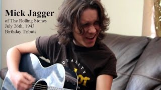 Wild Horses - Mick Jagger [Tribute Cover] by Dalton Cyr chords