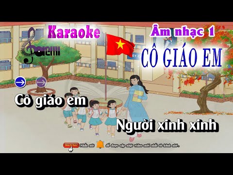 Video Cô Giáo Em Karaoke Âm Nhạc Lớp 1 [ Học Sinh Dễ Hát ]... - youtube
