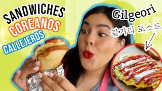 Hice 2 sandwiches Coreanos  *no vas a creer el ingrediente secreto*| RebeO