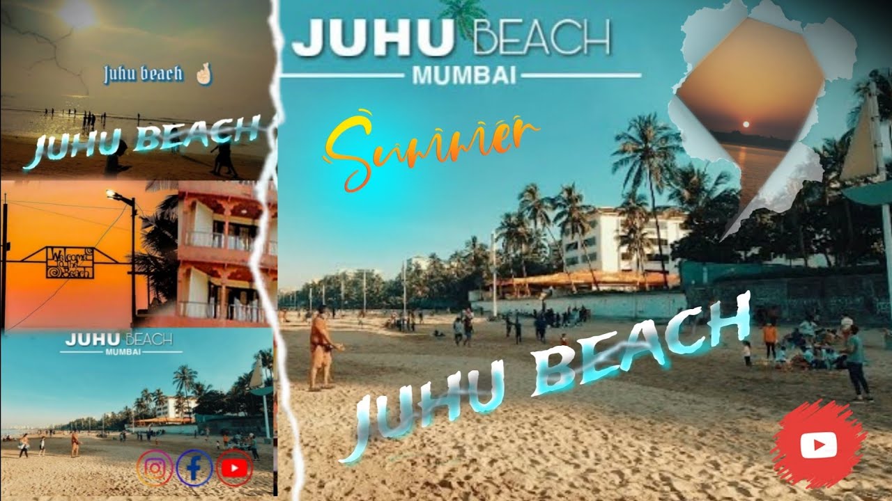 juhu beach full enjoy 🏻👻 YouTube
