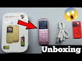 Unboxing Kechaoda A26 phone 🔥 इतना छोटा phone नहीं देखा होगा 😱