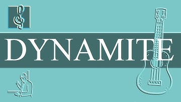 Ukulele TAB - BTS - Dynamite (Sheet Music)
