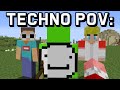 POV: you are Technoblade and Dream Speedruns Minecraft