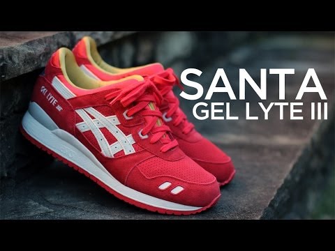 asics gel lyte iii santa