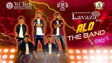 Vel Tech Lavaza 2k23 | 𝐀𝐥𝐨 𝐓𝐡𝐞 𝐁𝐚𝐧𝐝 | Day 1 (09/02/2023)