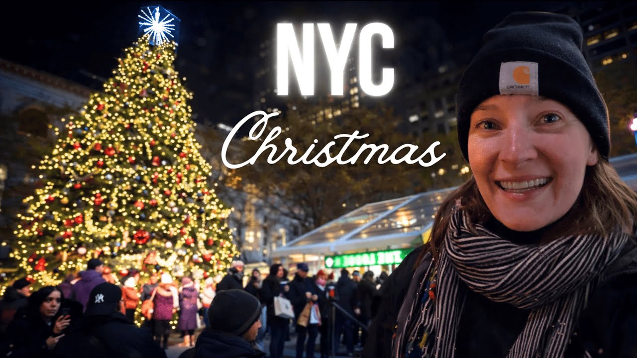 EXPLORING NYC AT CHRISTMAS - Vlog & Tourism (Re-Edit)