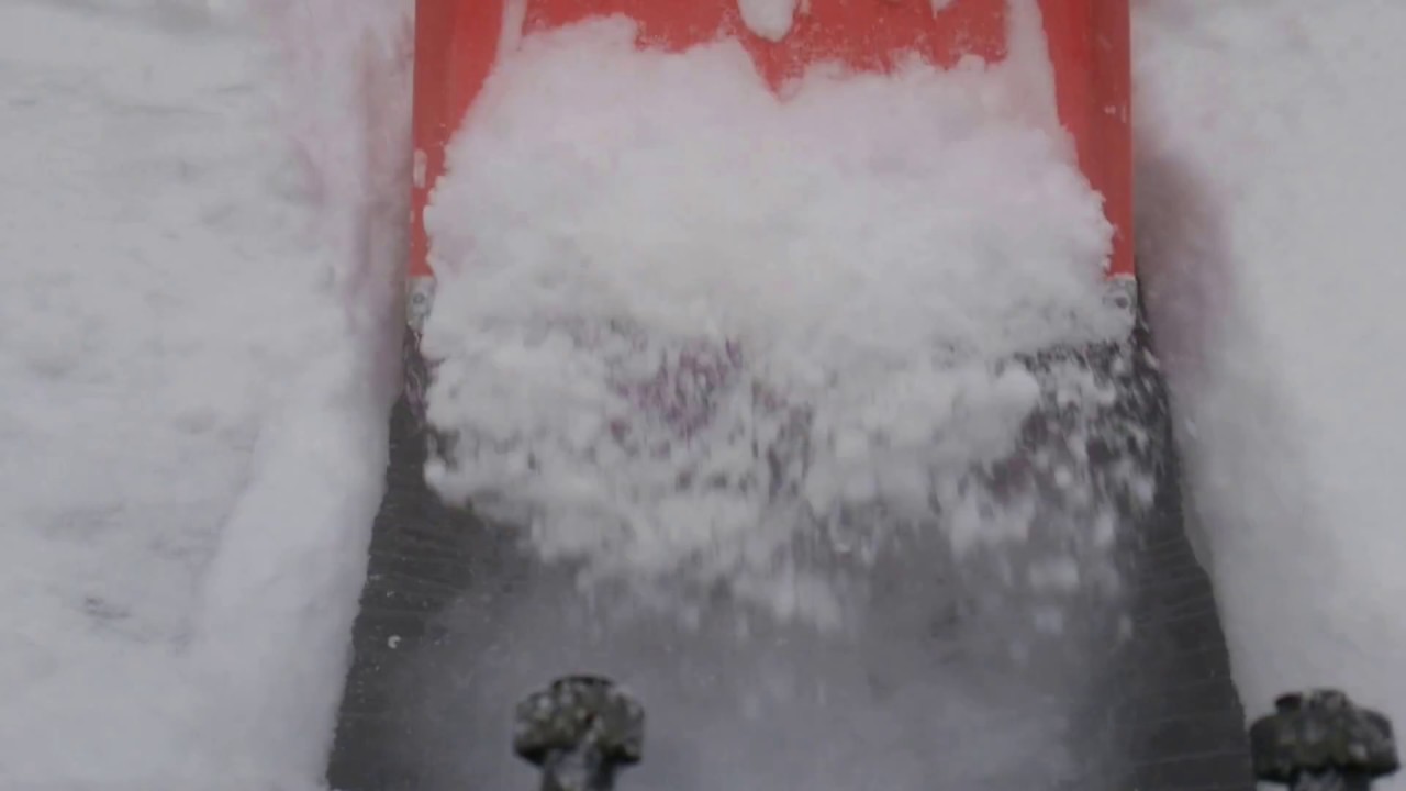 おもしろいくらい雪が溶ける融雪槽！！（Is melts snow much fun)