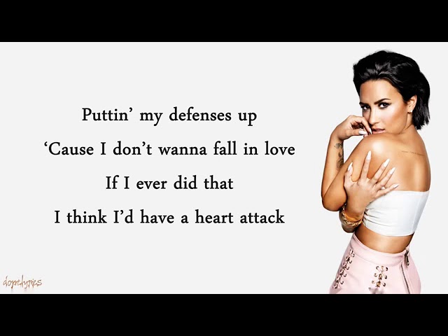 Demi Lovato - Heart Attack Lyrics class=