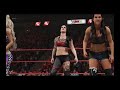 WWE 2K19: RAW Sarah Logan and Ruby Riott vs Alexa Bliss and Sasha Banks