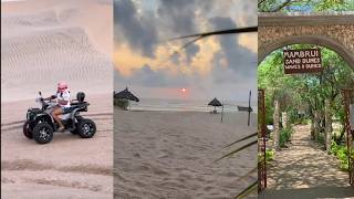 Spend the Morning With Me At Mambrui Sand dunes 🏜️