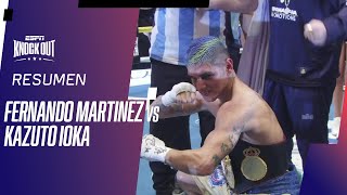 Thumbnail for FERNAN DO MARTINEZ VS. KAZUTO IOKA // RESUMEN PELEA