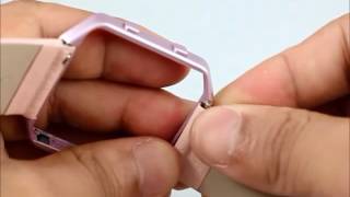 How to install  bayite leather band on fitbit blaze, watch this video if you have difficulty