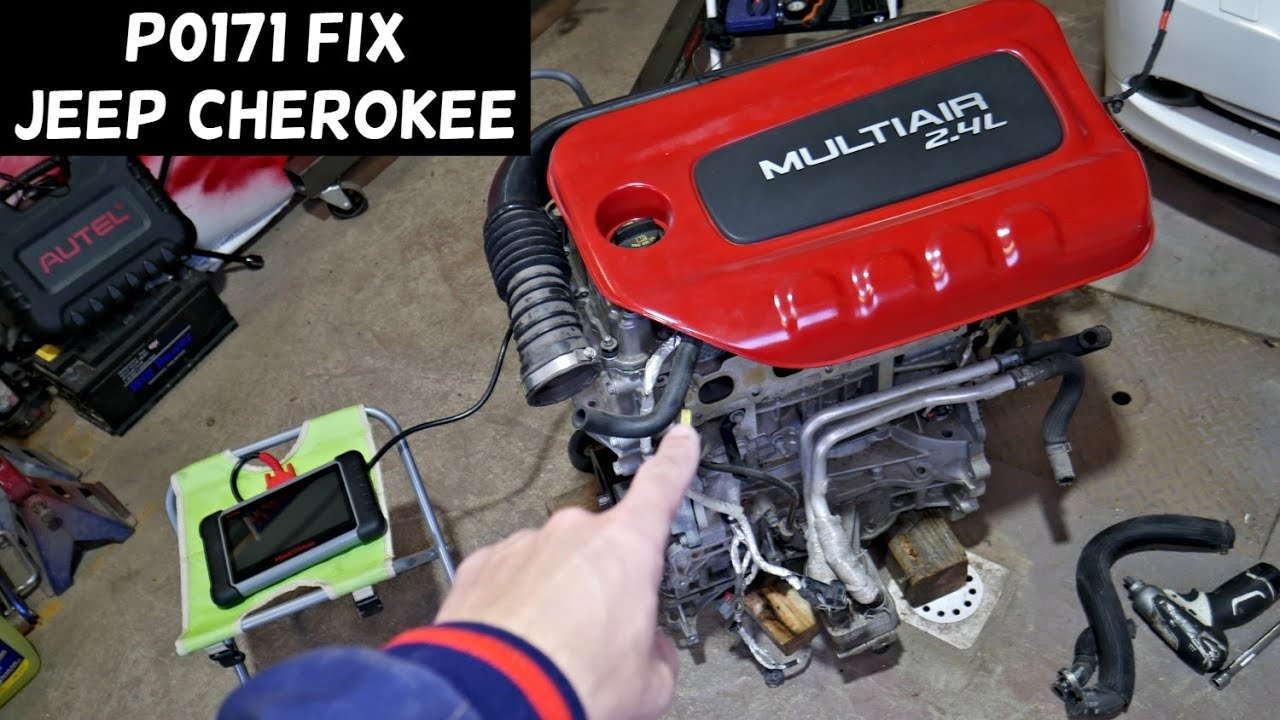 JEEP CHEROKEE CODE P0506 P0507 FIX ENGINE LIGHT ON - YouTube