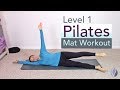 Level 1 Pilates Mat Class | 15 Minute Pilates Workout at Home