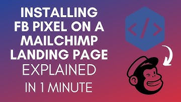 How To Install Facebook Pixel On A Mailchimp Landing Page (2025)