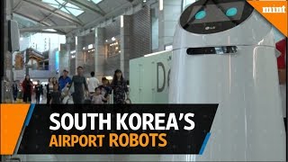 South Korea’s airport robots