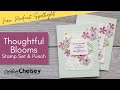 New Thoughtful Blooms Stamp Set & Punch | Customize your Stitched So Sweetly Dies | Stampin up