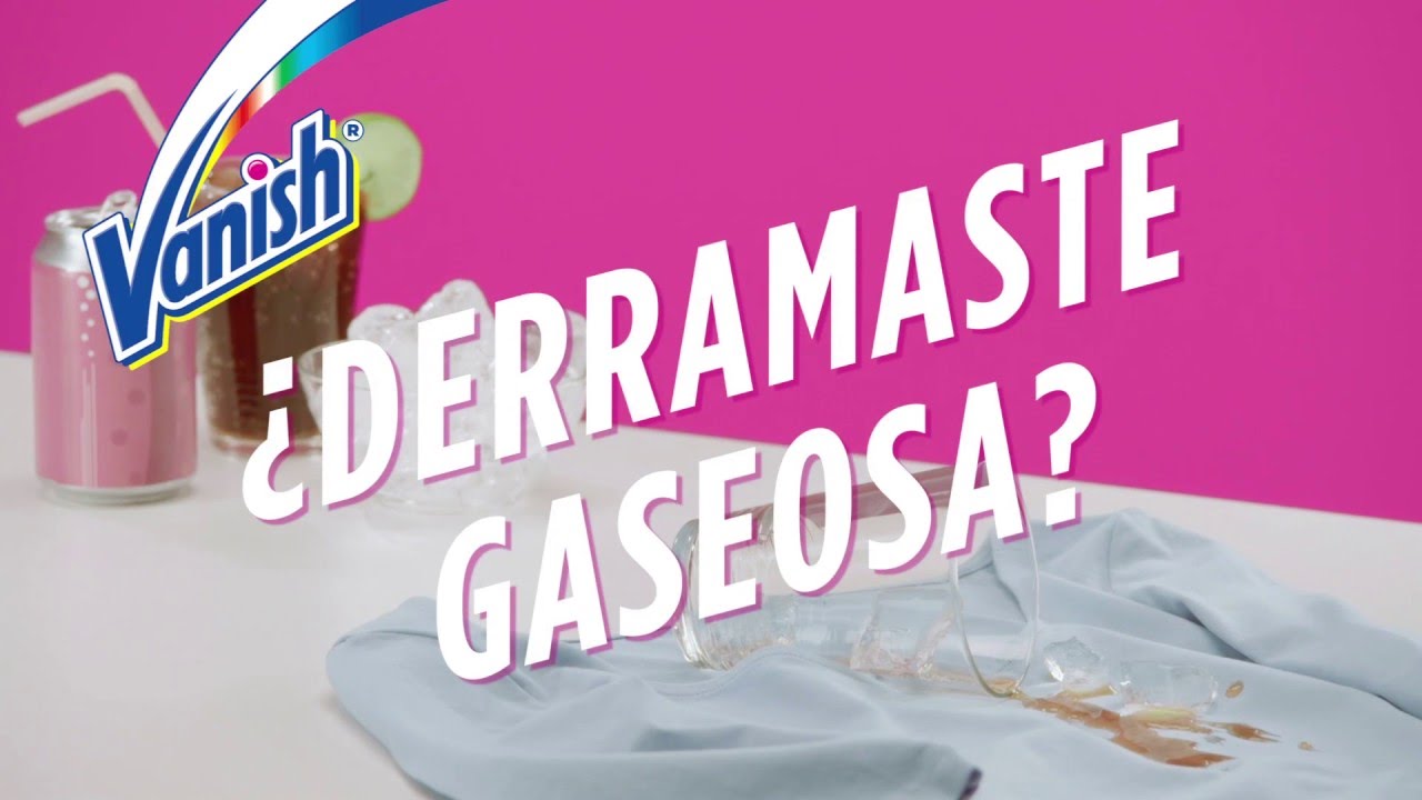 eliminar manchas de gaseosa ? -