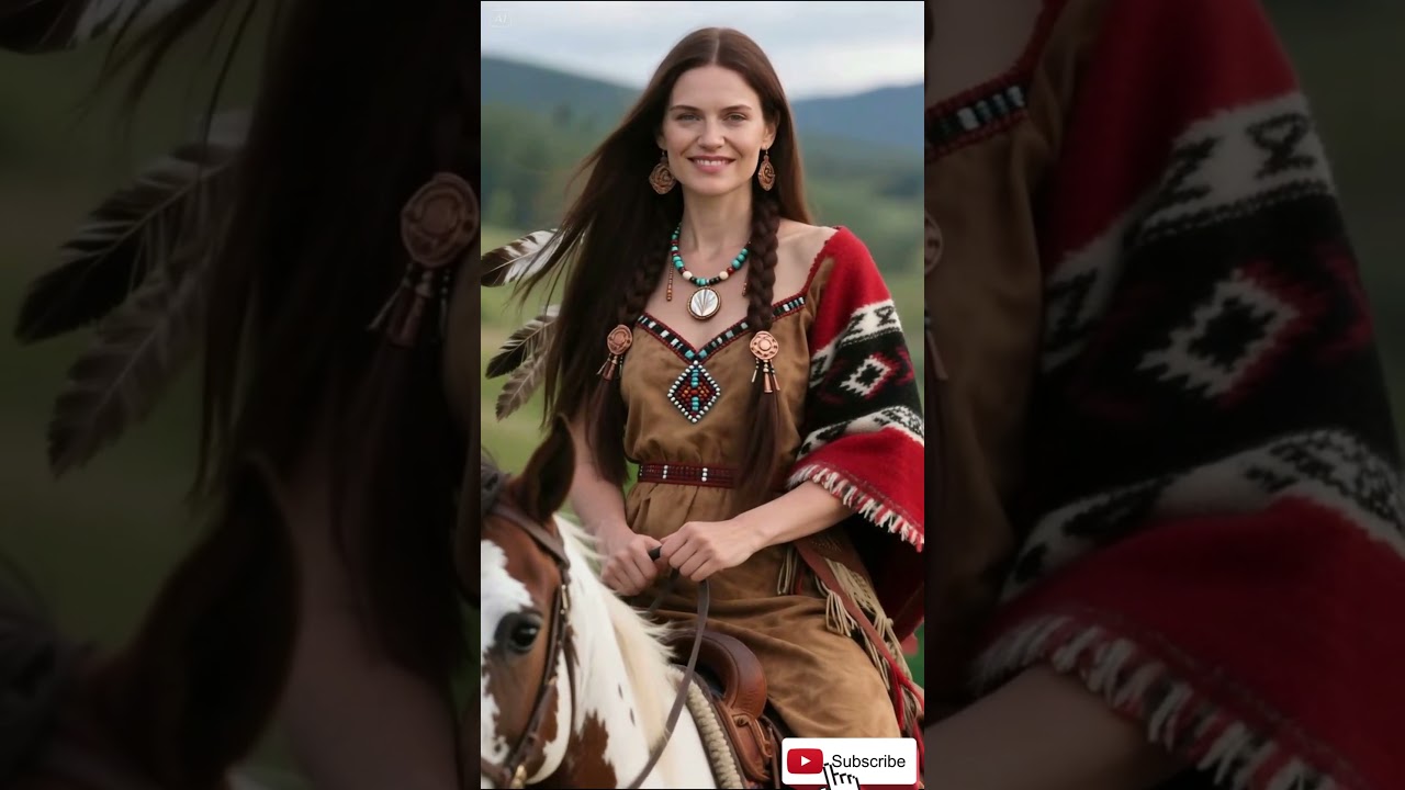 Helena as Cherokee Native American 