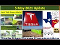 Tesla Gigafactory Texas 5 May 2021 Cyber Truck & Model Y Factory Construction Update (08:15AM)