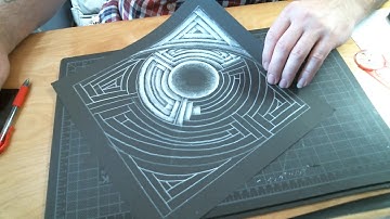 Value & Repetition WHITE ON BLACK - theartproject chad brown