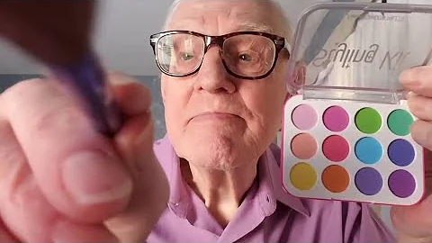 ASMR Grandpa 1 Hour Doing Your Makeup💄with Kids Makeup + Wooden Makeup (60 MINUTE COMPILATION)😴