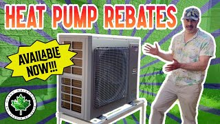 Heat Pump Rebates in Canada (Available Now)