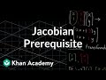 Jacobian prerequisite knowledge