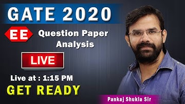 GATE 2020 I ELECTRICAL ENGINEERING I QUESTION PAPER ANALYSES