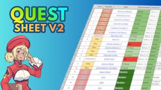 Quest sheet v2 | Flyff Universe