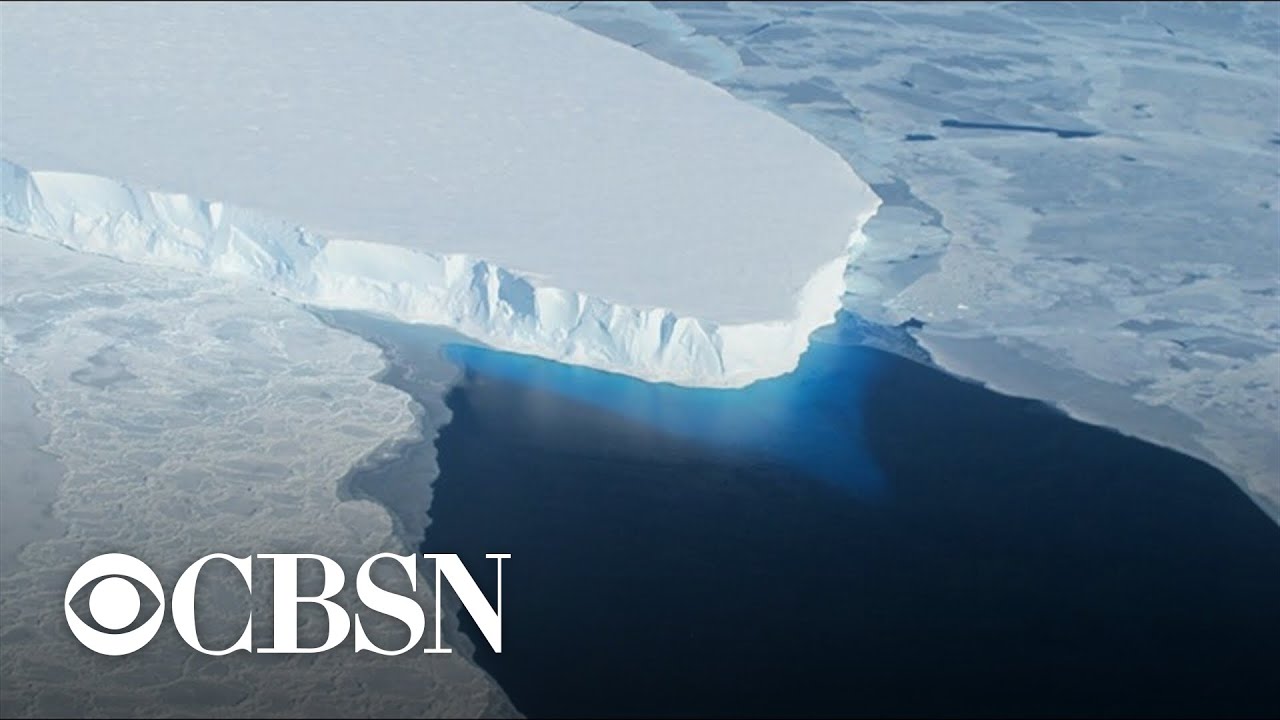 View of Ice shelf on Antarctica's 