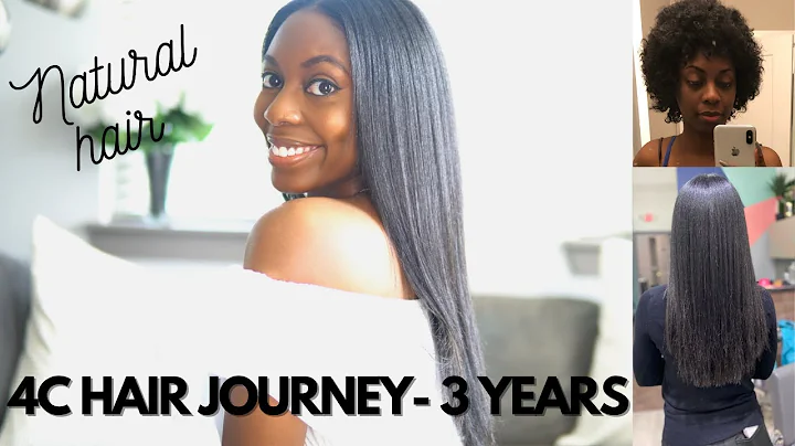 4C Natural Hair Journey-- Almost waist length in 3...