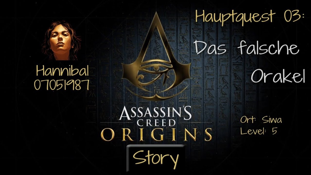 Finde Und Befrage Das Orakel Assassins Creed Assassin’s Creed Origins: Quest 03 - Das falsche Orakel [PS4][deutsch