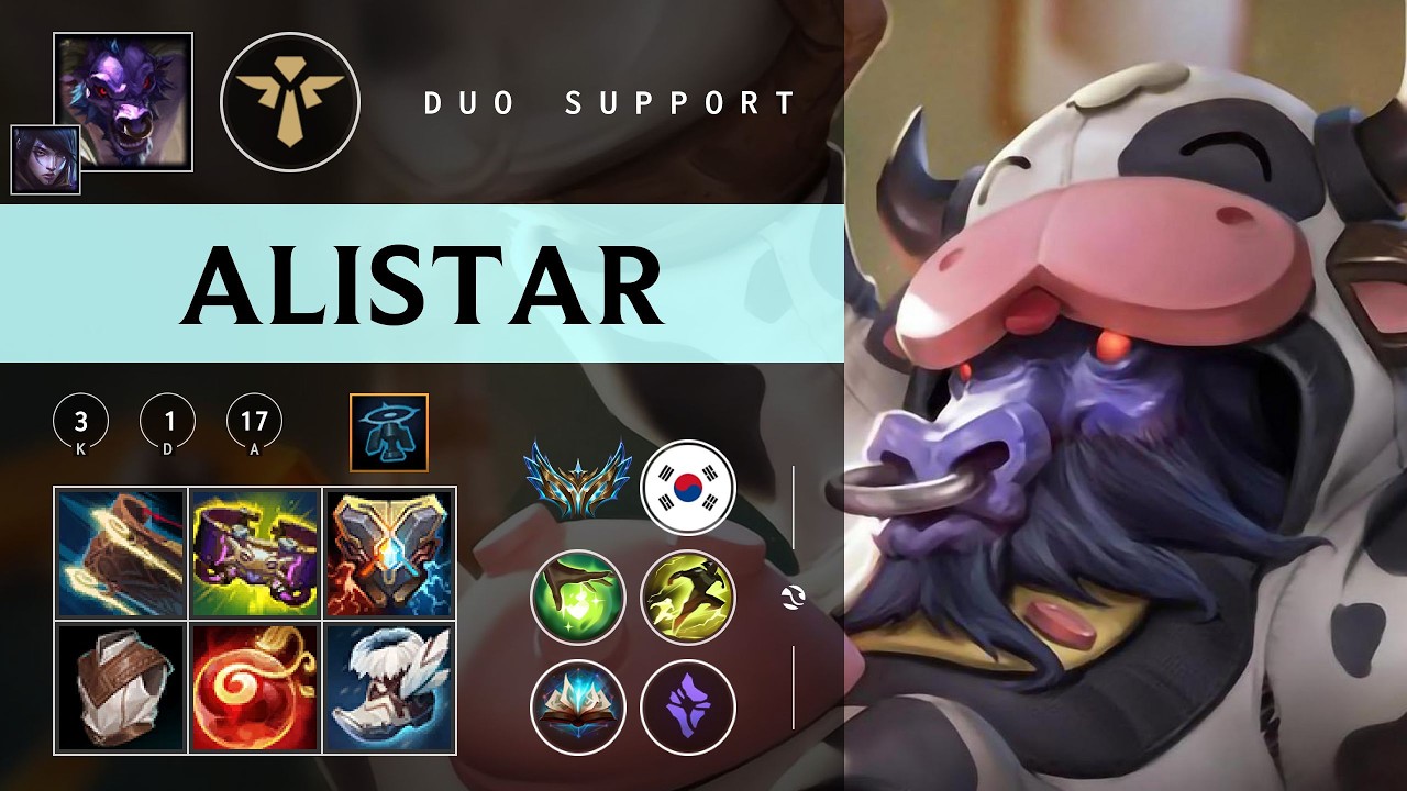 Alistar Support vs Blitzcrank - KR Challenger Patch 26.03