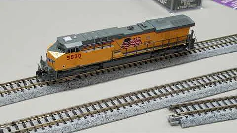 Kato Kobo N scale ES44AC with ESU LokSound installed