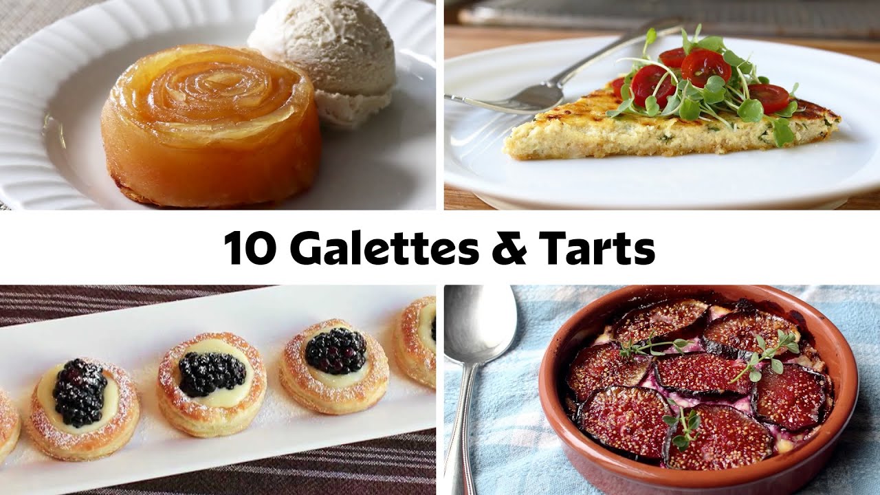 10 Galettes & Tarts for Thanksgiving & the Holidays!