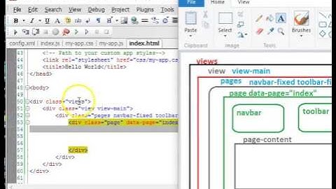 Framework7 Tutorial   7   Hello World - your first android ios mobile app!