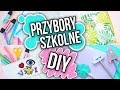 DIY przybory do szkoły 🌸 ✏📚 piórnik, zeszyty, ołówki 💙BACK TO SCHOOL