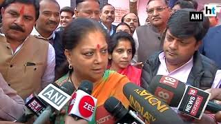 Rajasthan polls: Vasundhara Raje casts vote, is confident of BJP victory