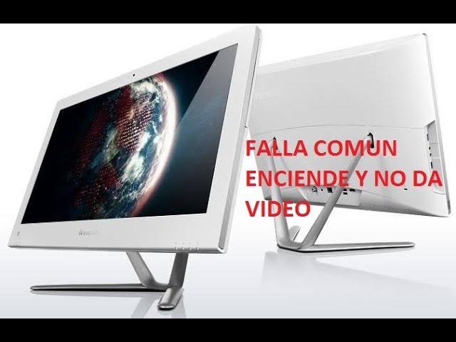 LENOVO ALL IN ONE C540 TURN ON NO DA VIDEO - COMMON FAULT - YouTube