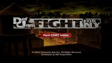 GAMEPLAY - DEF JAM FIGHT FOR NY PS2 | STORY MODE | On PC