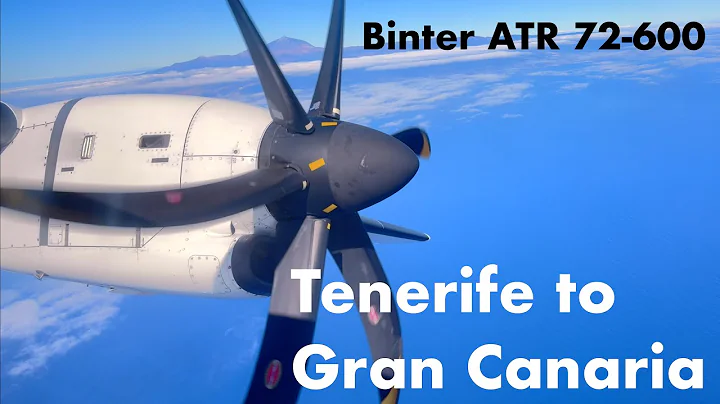 Tenerife (TFS) to Gran Canaria (LPA) | Binter Canarias ATR 72-600 | October 2025
