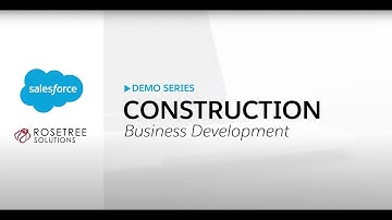 Salesforce for Construction Business Development