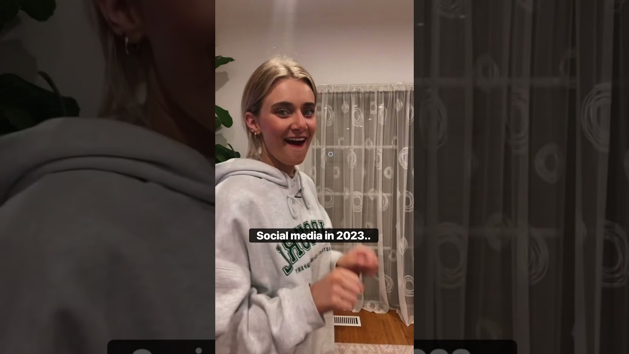 Social media in 2023 vs 2013.. 