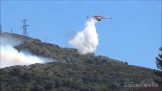 Canadair : incendie entre Banyuls-sur-Mer et Cerbère 19 juin 2016  -  HD vidéo 198