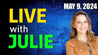 Live With Julie Green 🚀Prophetic Word May 9, 2024