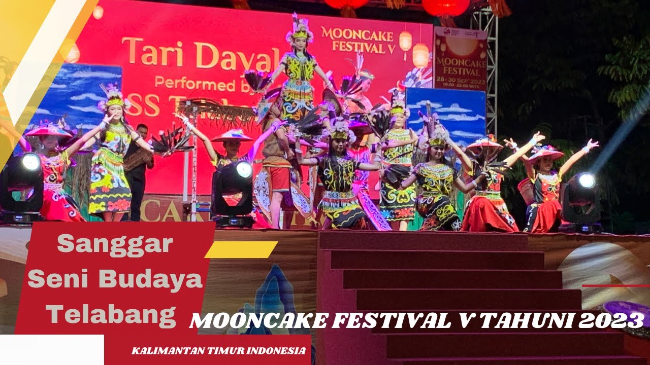 Tari Dayak on Mooncake Festival V 2023 Sanggar Seni Budaya Telabang   @anthonyrakhman1247
