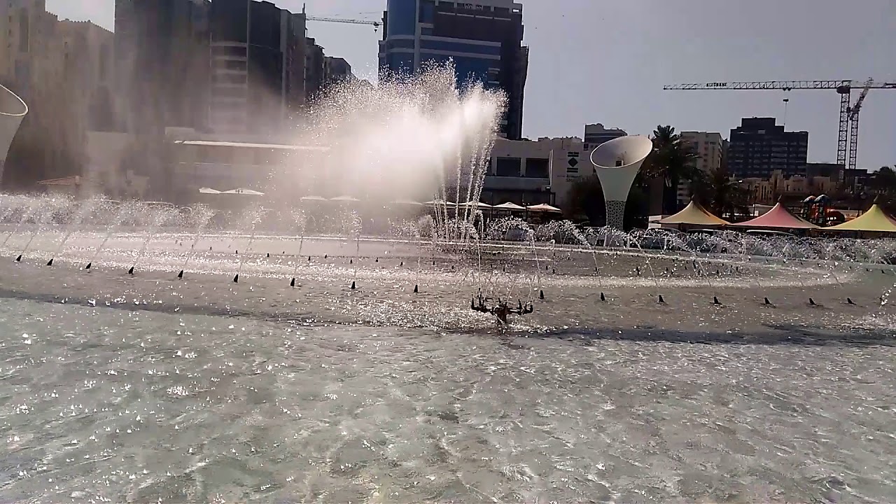 Qatar fountain view...... YouTube